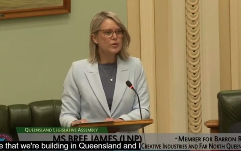 Bree James Budget Speech