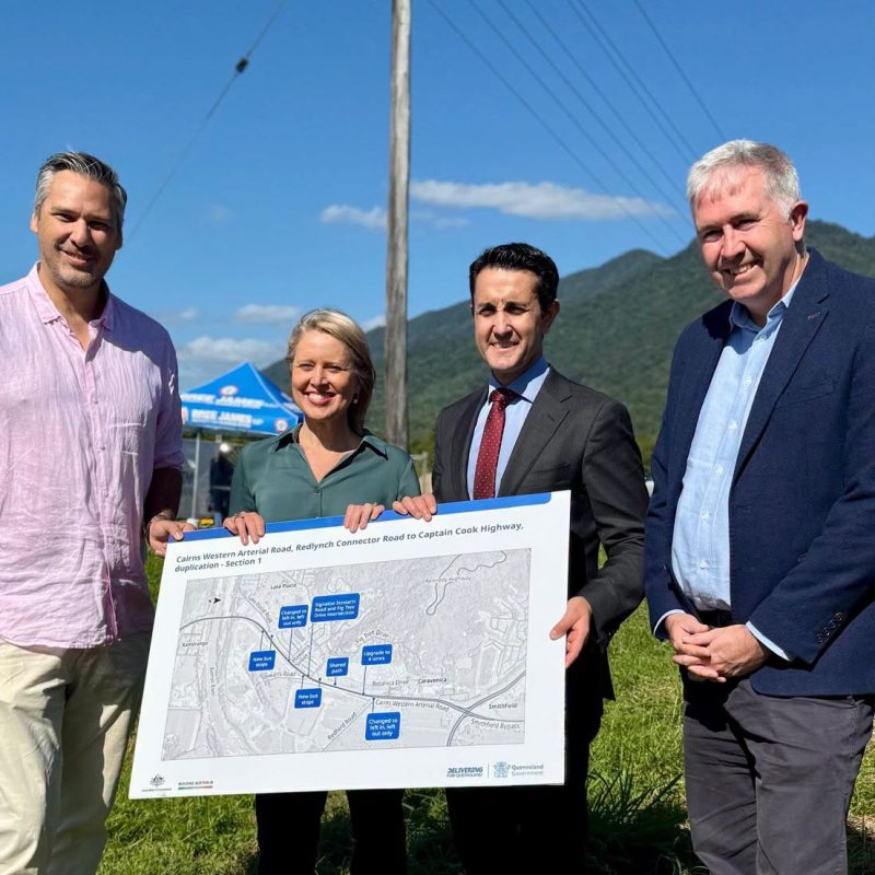 Cairns Western Arterial Road construction